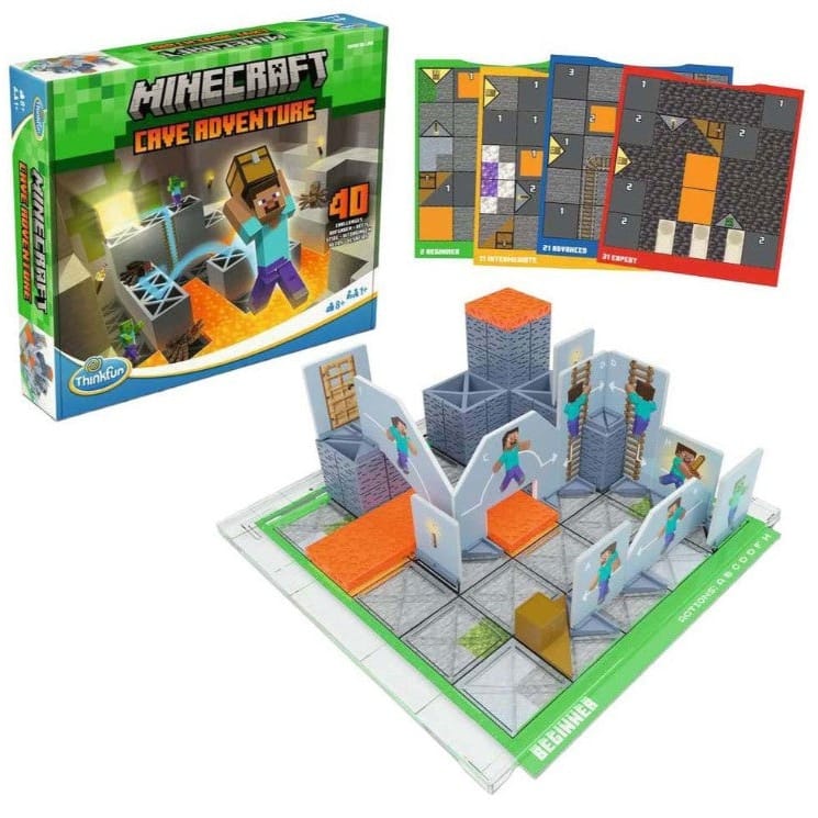 Ravensburger Brain Teaser Games Minecraft Cave Adventure