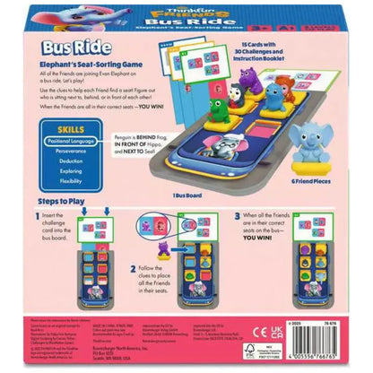 Ravensburger Brain Teaser Games ThinkFun Friends Bus Ride UPC