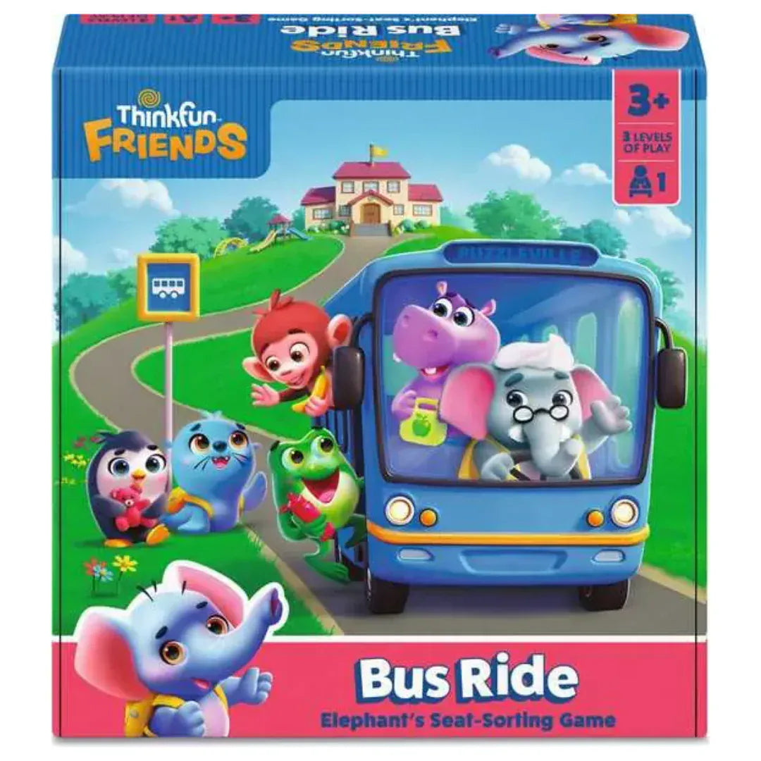 Ravensburger Brain Teaser Games ThinkFun Friends Bus Ride UPC