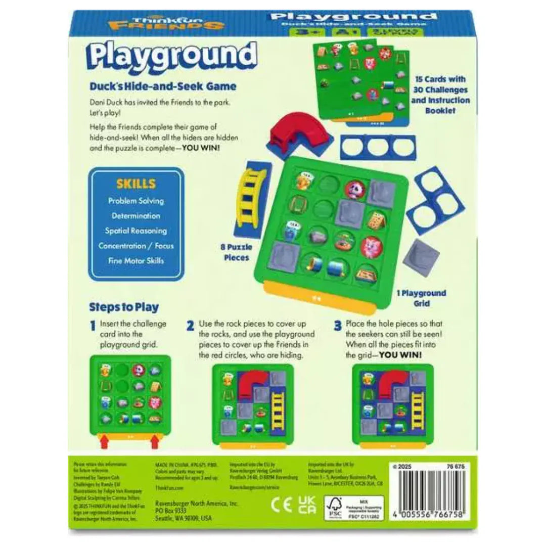 Ravensburger Brain Teaser Games ThinkFun Friends Playground