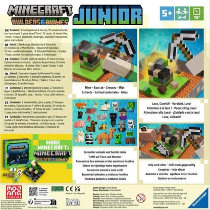 Ravensburger Cooperative Games Minecraft Builders & Biomes Junior