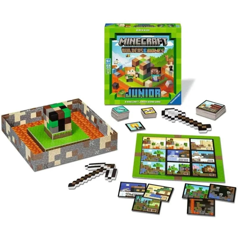 Ravensburger Cooperative Games Minecraft Builders & Biomes Junior