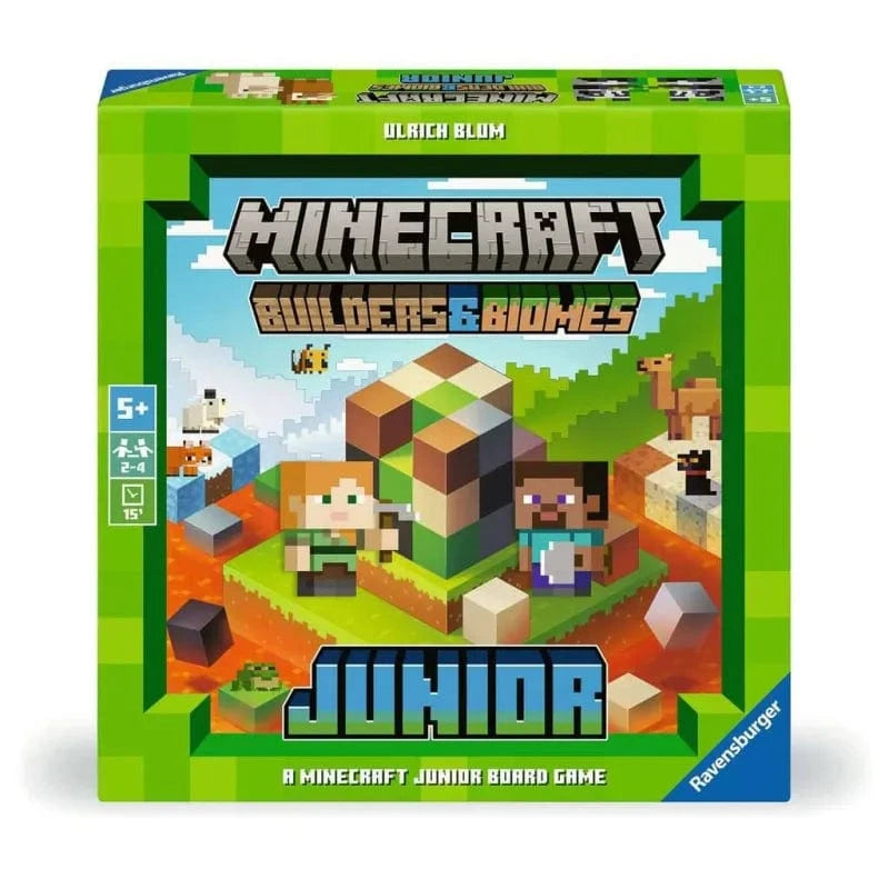 Ravensburger Cooperative Games Minecraft Builders & Biomes Junior