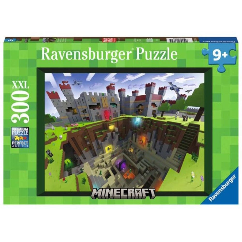 Ravensburger Fantasy Puzzles Minecraft Cutaway 300 Piece Puzzle