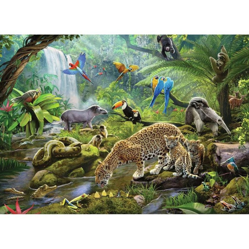 Ravensburger Floor Puzzles Default Rainforest Animals 60 Piece Puzzle
