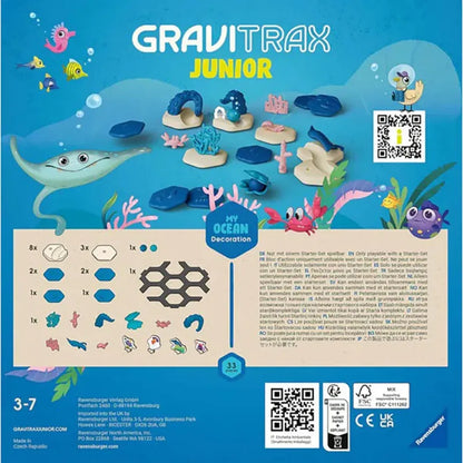 Ravensburger Marble Runs GraviTrax Jr Ocean Starter Set