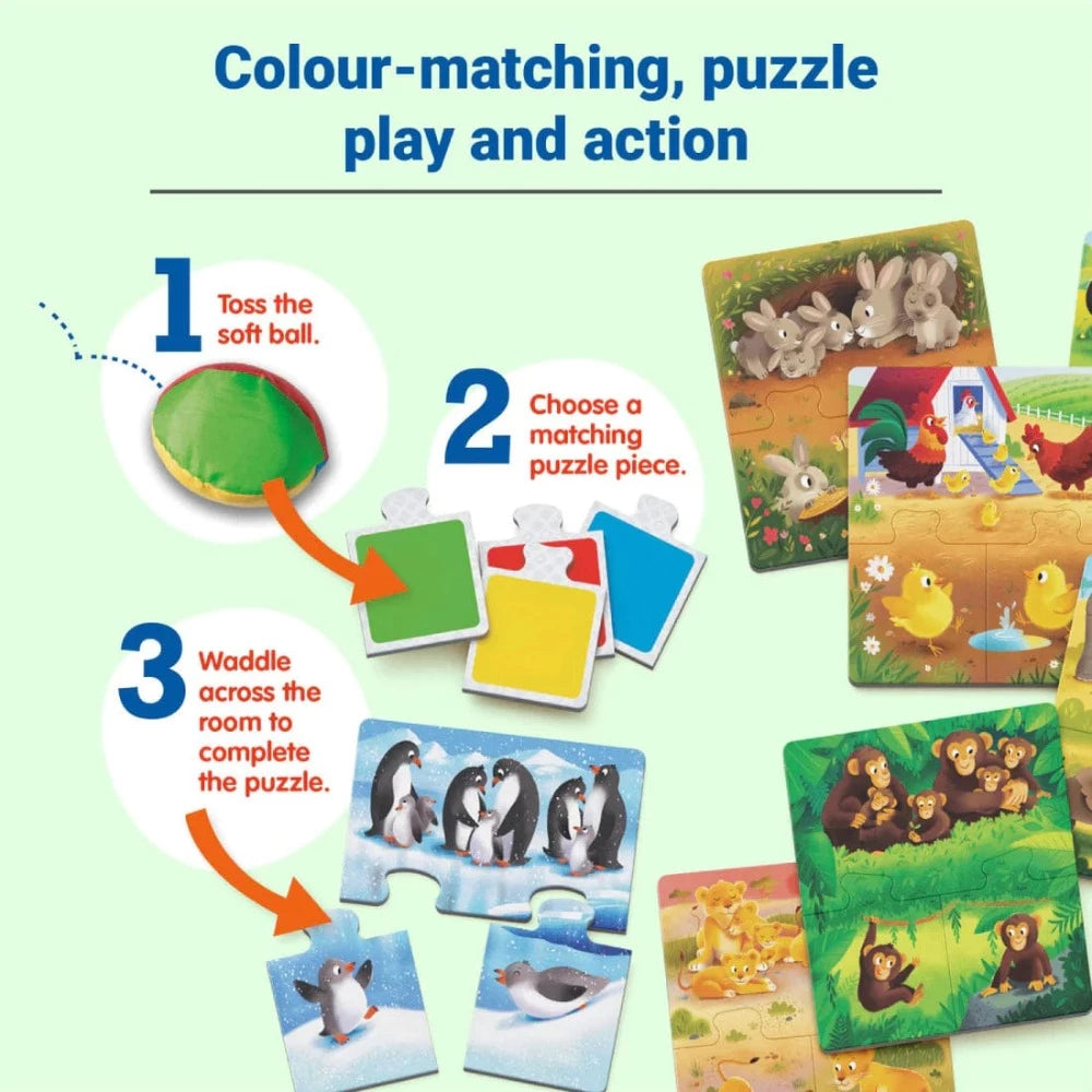 Ravensburger Matching Games Default Hop Waddle Stomp