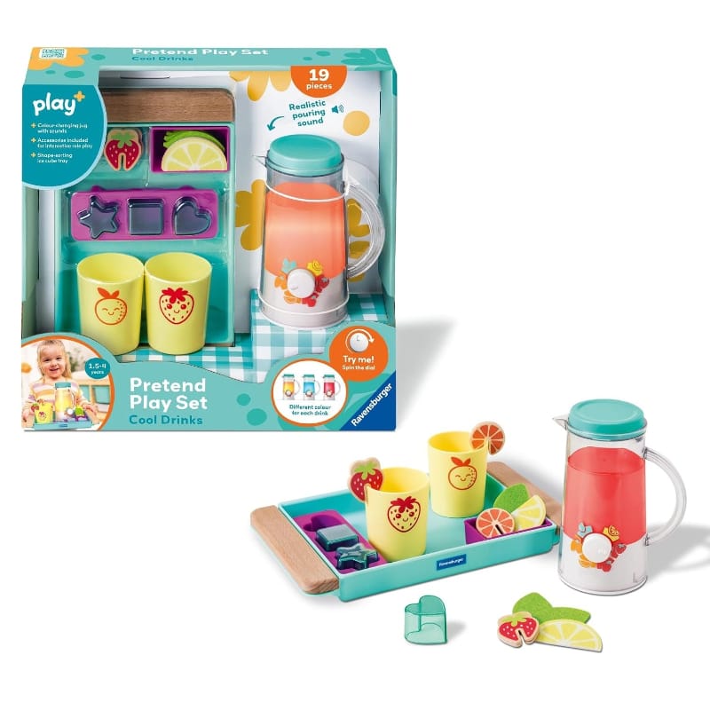 Ravensburger Pretend Food & Cooking Toys Cool Fresh Drinks Play Set