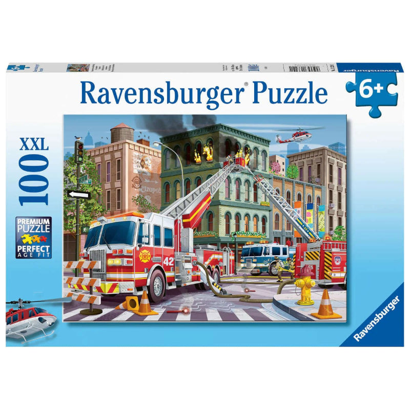 Ravensburger Puzzles Fire Truck Rescue 100 pc Puzzle