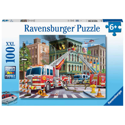 Ravensburger Puzzles Fire Truck Rescue 100 pc Puzzle