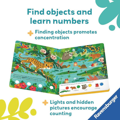 Ravensburger Search & Shine Books Search & Shine: In the Jungle