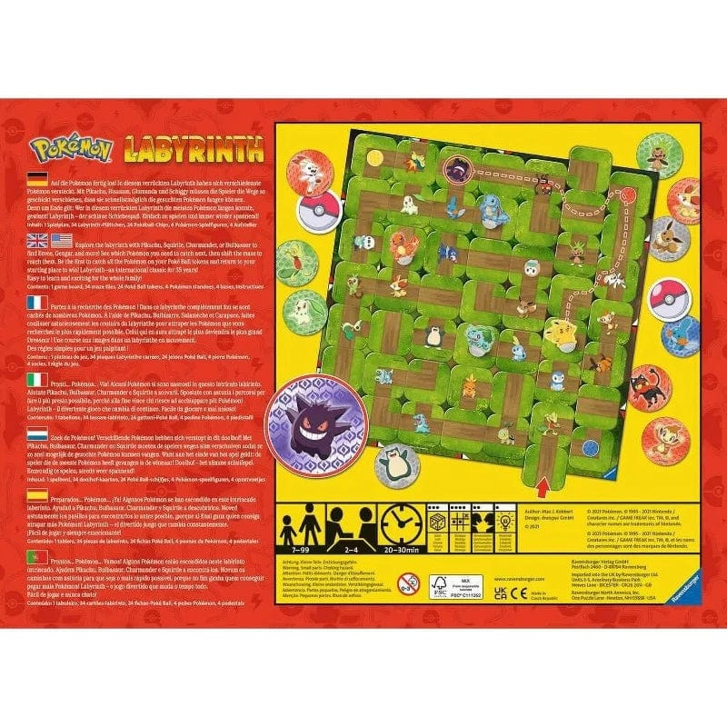 Ravensburger Strategy Games Labyrinth Pokémon