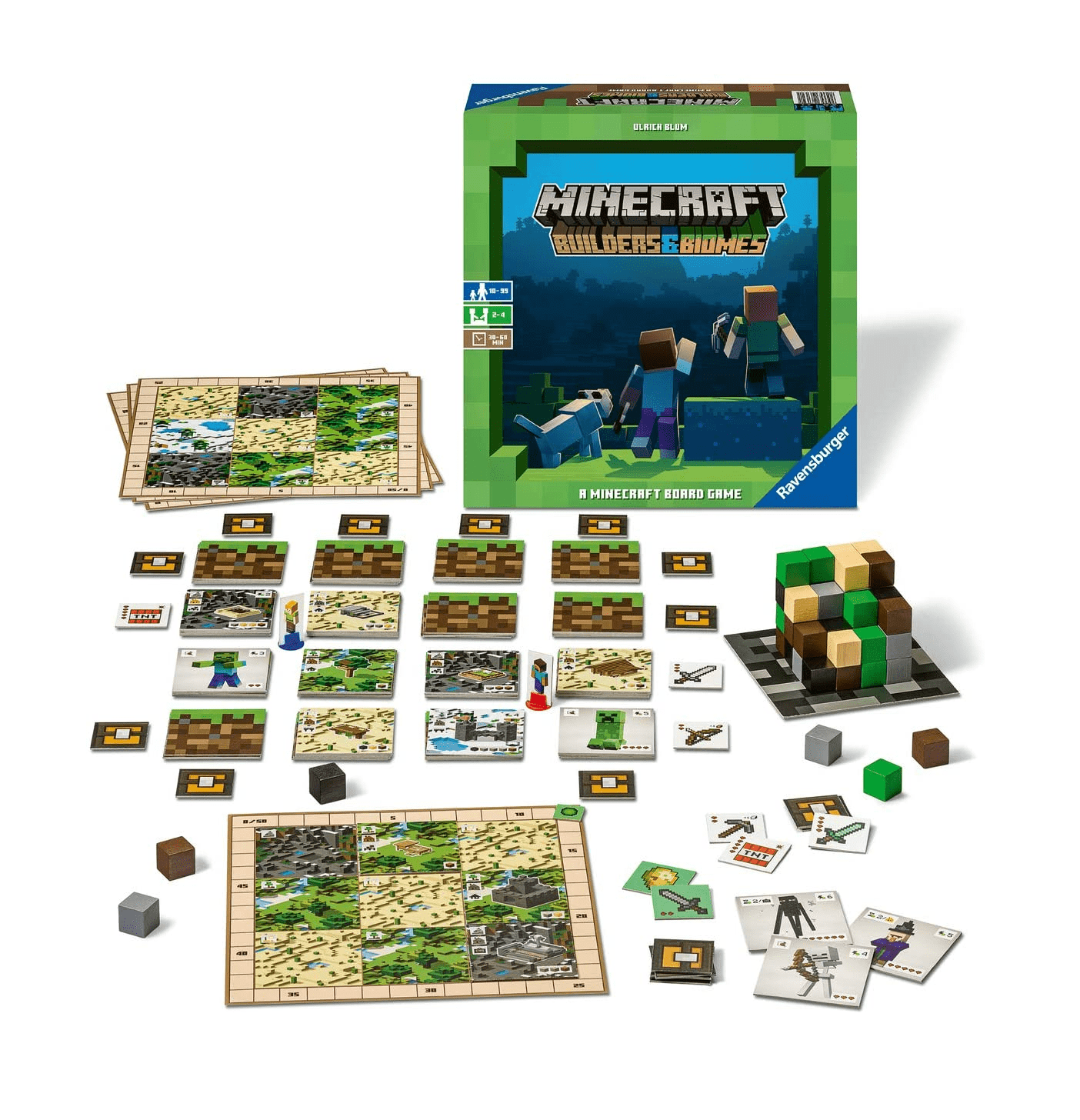 Ravensburger Strategy Games Minecraft: Builders & Biomes