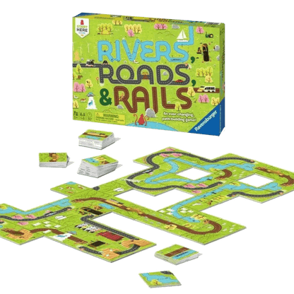 Ravensburger Strategy Games Rivers, Roads & Rails