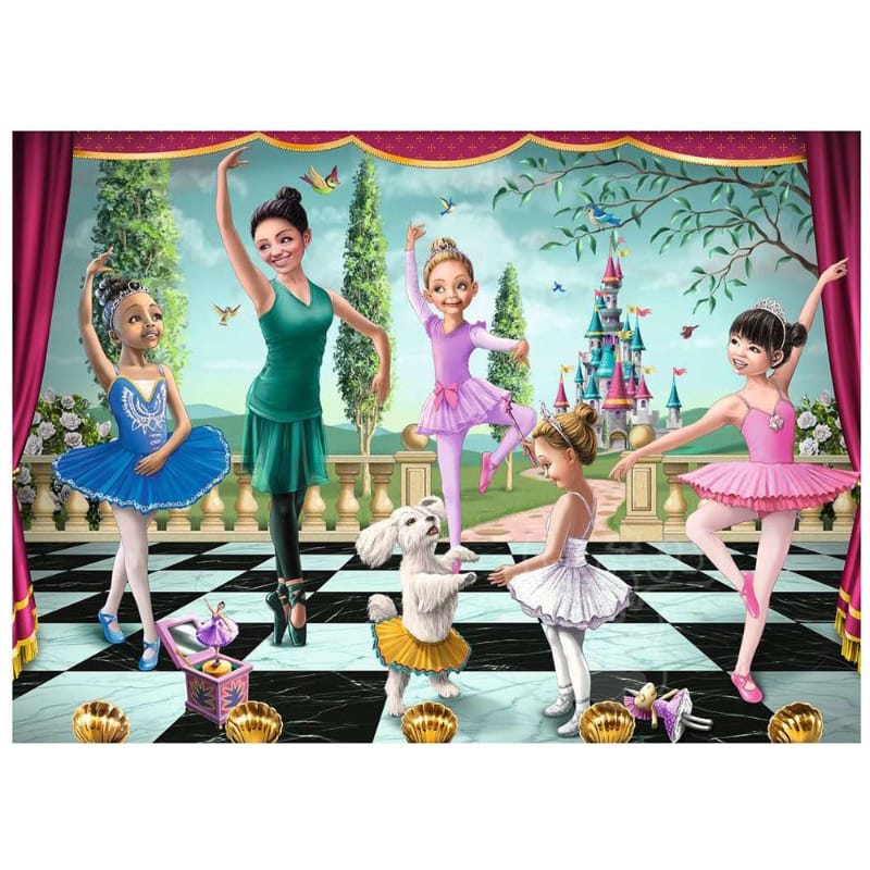 Ravensburger Under 100 Piece Puzzles Ballet Rehearsal 60 Piece Puzzle