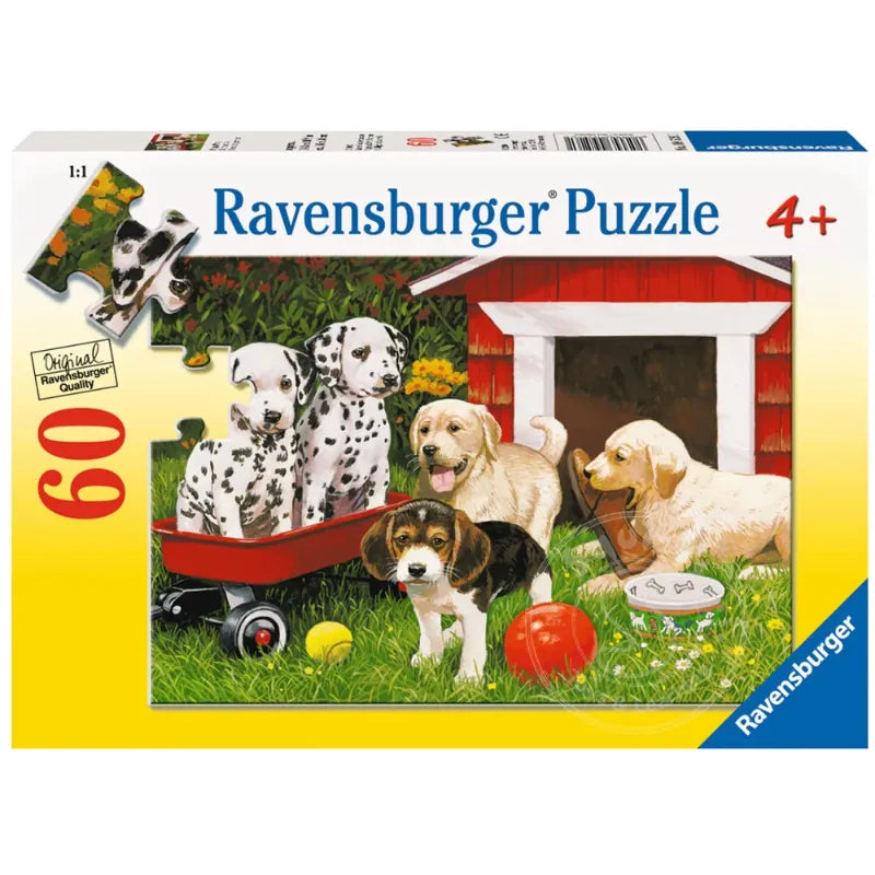 Ravensburger Under 100 Piece Puzzles Default Puppy Party 60 Piece Puzzle
