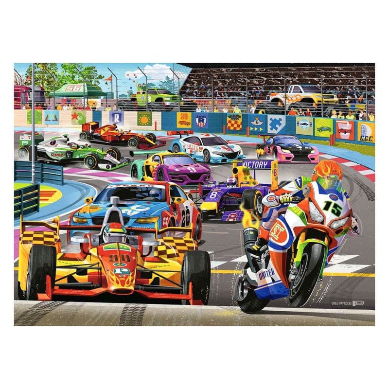 Ravensburger Under 100 Piece Puzzles Default Racetrack Rally 60 Piece Puzzle