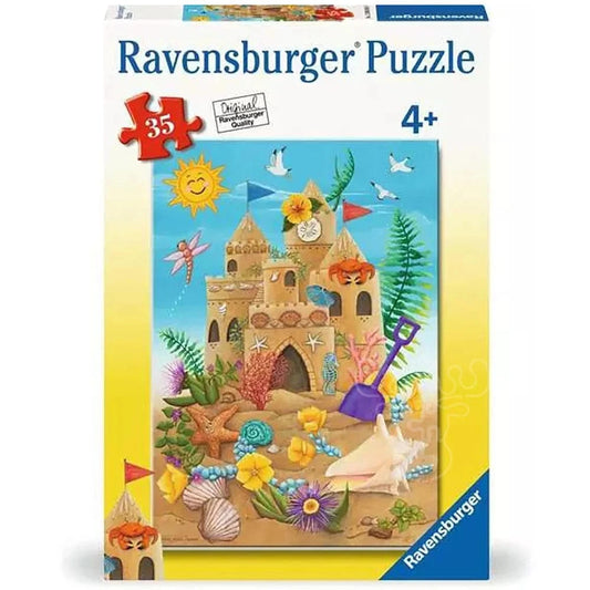 Ravensburger Under 100 Piece Puzzles Default Sunshine Sandcastle 35 Piece Puzzle