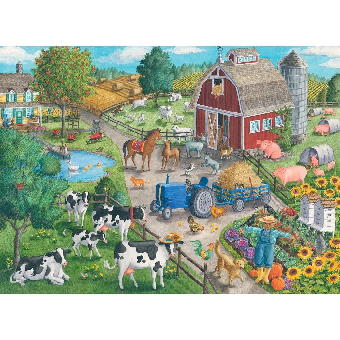 Ravensburger Under 100 Piece Puzzles Home on the Range 60 Piece Puzzle