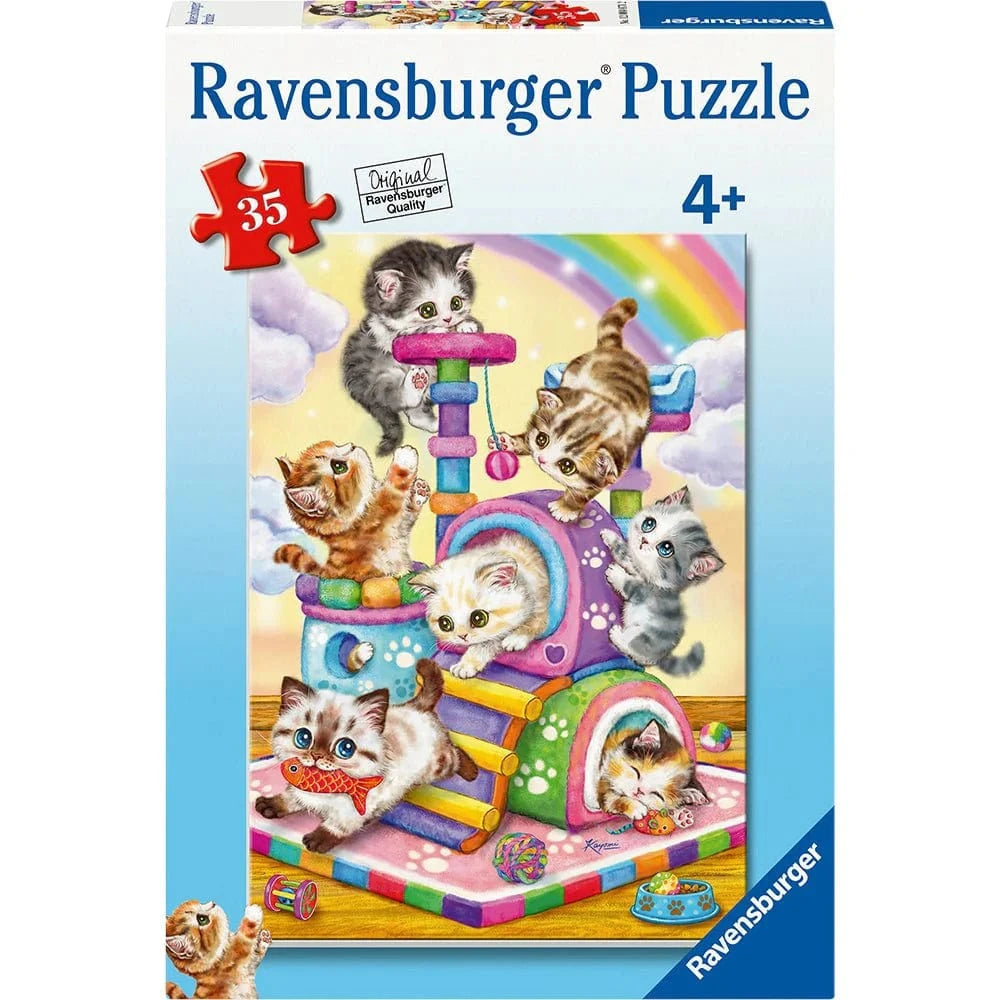 Ravensburger Under 100 Piece Puzzles Playful Purr Babies 35 Piece Puzzle