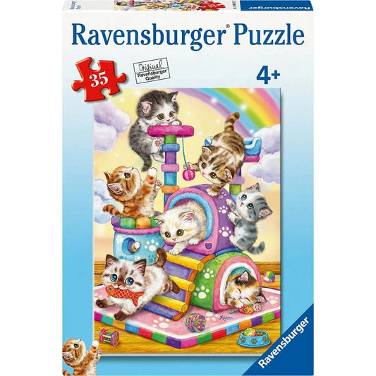 Ravensburger Under 100 Piece Puzzles Playful Purr Babies 35 Piece Puzzle