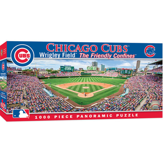 Chicago Cubs Wrigley Field Panoramic - 1000 Piece Puzzle