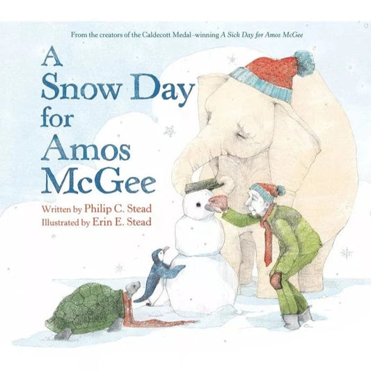 Roaring Brook Press Hardcover Books A Snow Day for Amos McGee