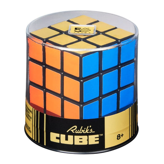 Rubiks Brain Teaser Games Default Rubik's Cube Retro 50th Anniversary Edition