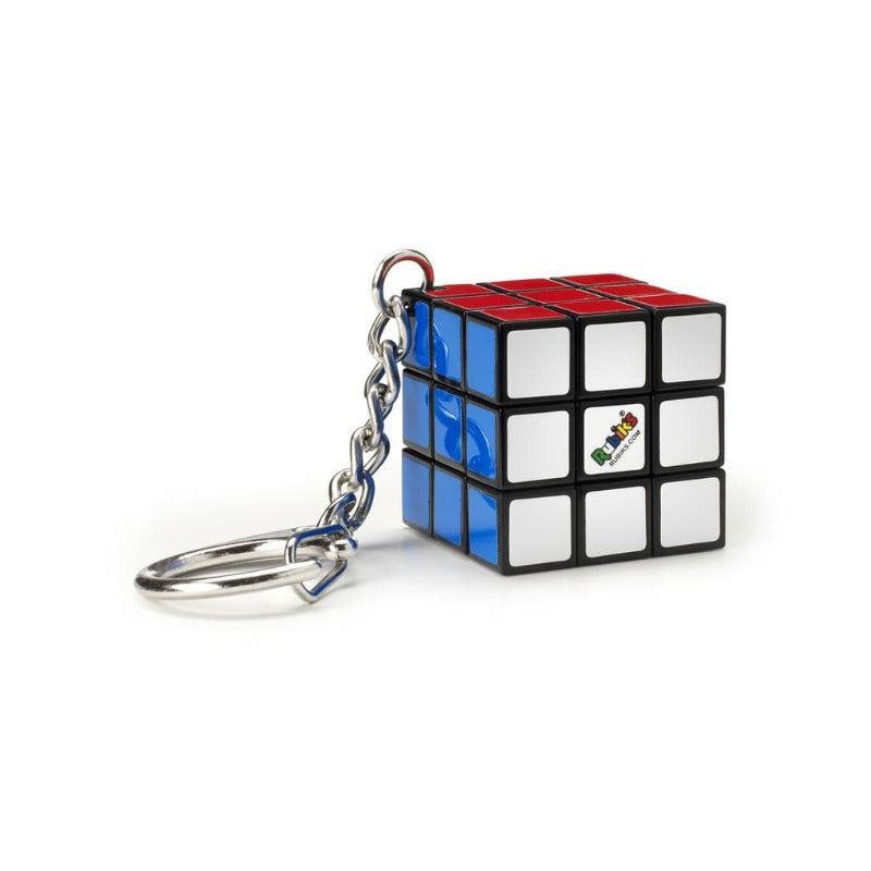 Rubiks Brain Teaser Games Rubik's Cube 3x3 Keychain