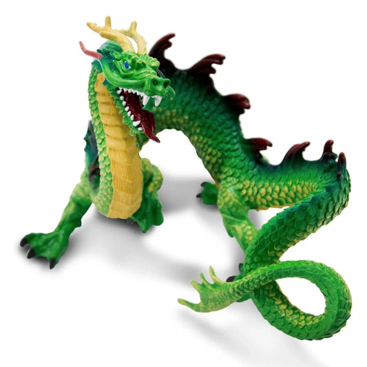 Safari Ltd Miniature Dragons 100822 Green Chinese Dragon