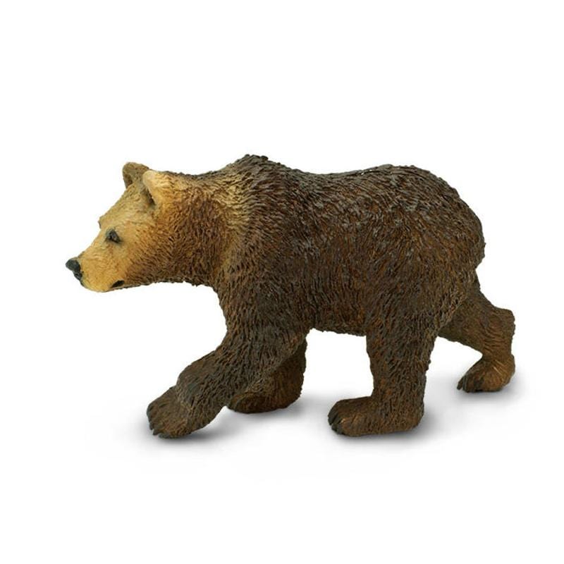 Safari Ltd Miniature Woodland WildLife Default 181429 Grizzly Cub