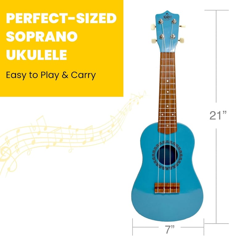 Salus Toy Music Kako'o Ukulele - Pacific Blue