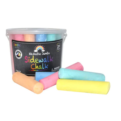 Salus Toy Outdoor Arts & Crafts Default Sidewalk Chalk 20 Piece Bucket