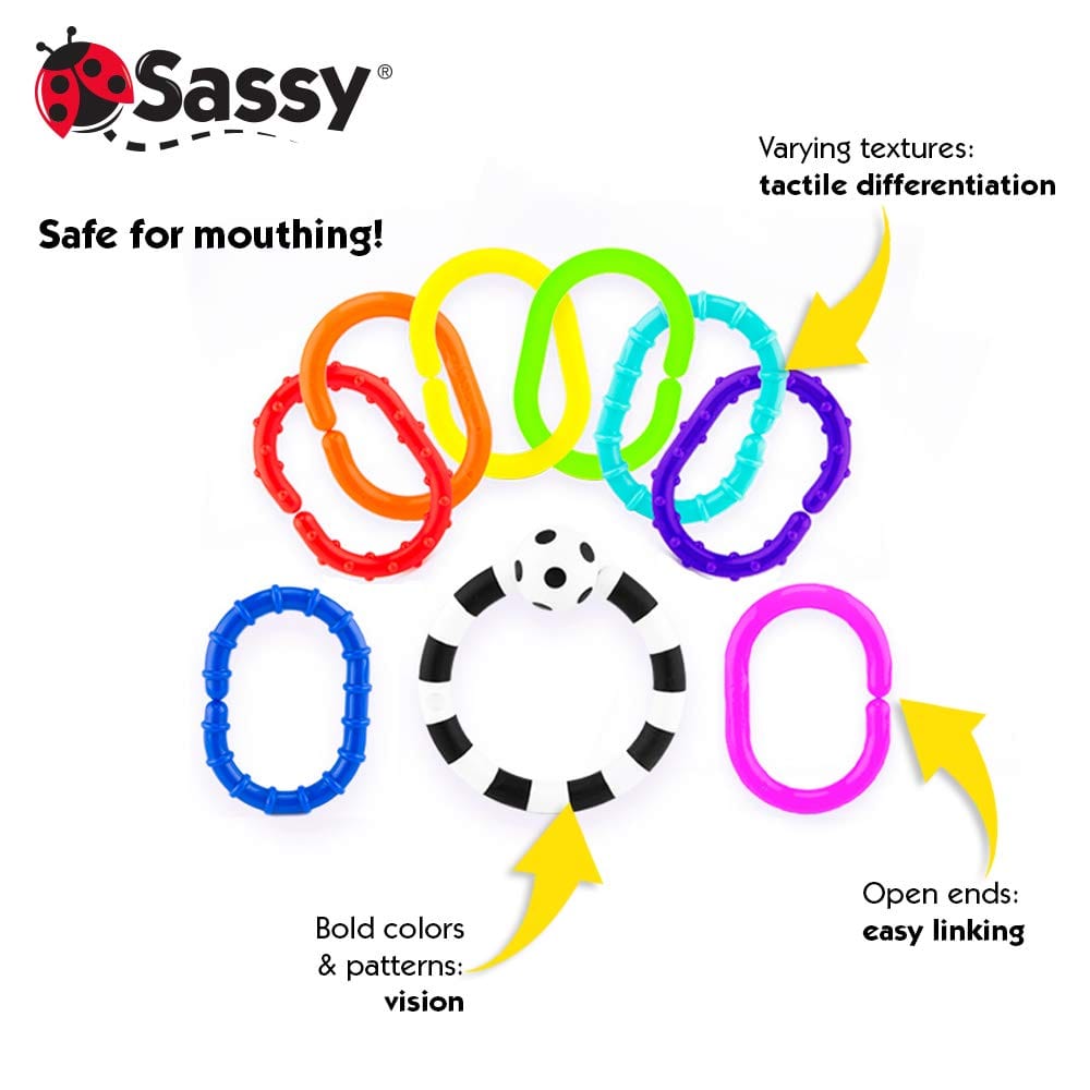 Sassy Infant Sensory Toys Default Ring O' Links