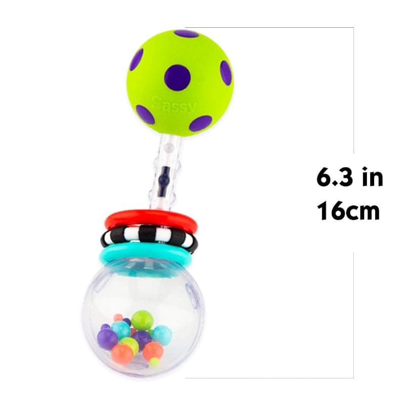 Sassy Rattles & Teethers Spin Shine Rattle