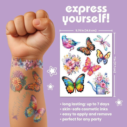 Savvi Temporary Tattoos Default Butterfly Magic Tattoos