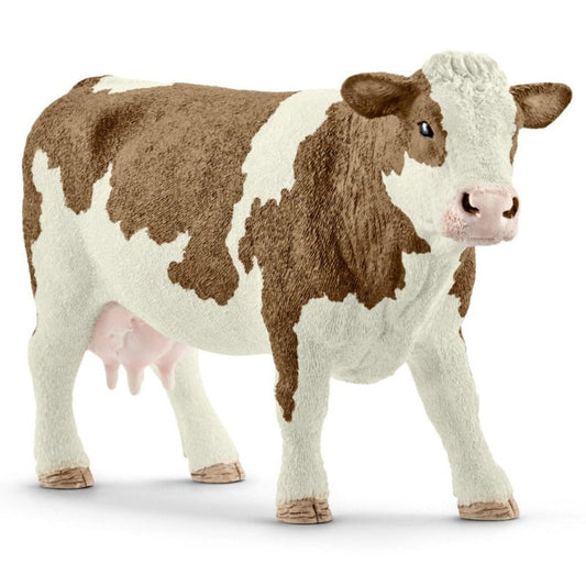 Schleich Miniature Farm 13801 Simmental Cow