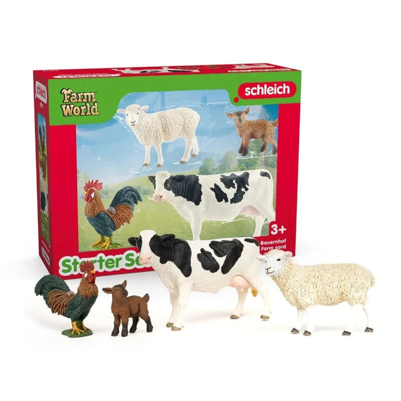 Schleich Miniature Farm HOLIDAY 42729 Farm World Starter Set