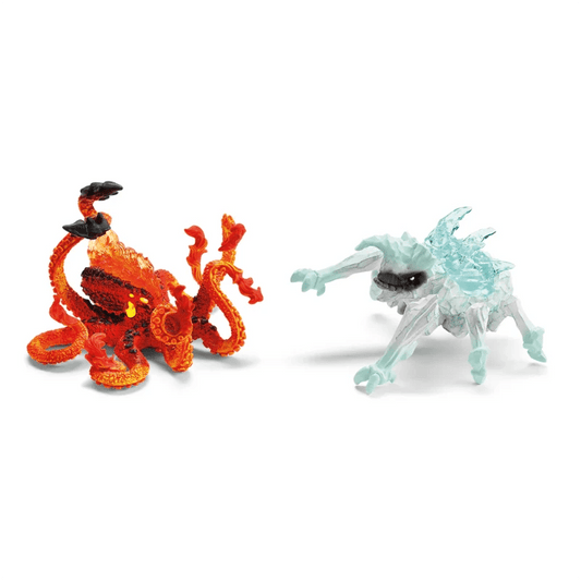 Schleich Miniature Monsters Default 70826 Ice Bug vs Fire Kraken