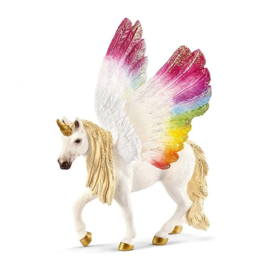 Schleich Miniature Mythical Horses 70576 Winged Rainbow Unicorn