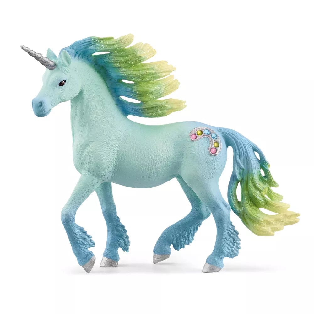 Schleich Miniature Mythical Horses 70722 Marshmallow Unicorn Stallion