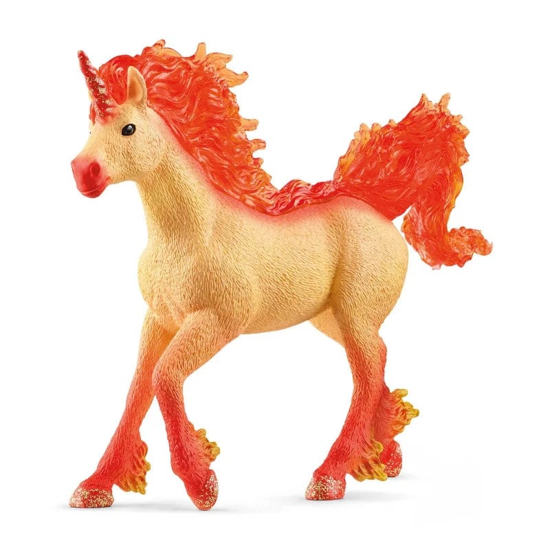 Schleich Miniature Mythical Horses Default 70756 Elementa Fire Unicorn Stallion