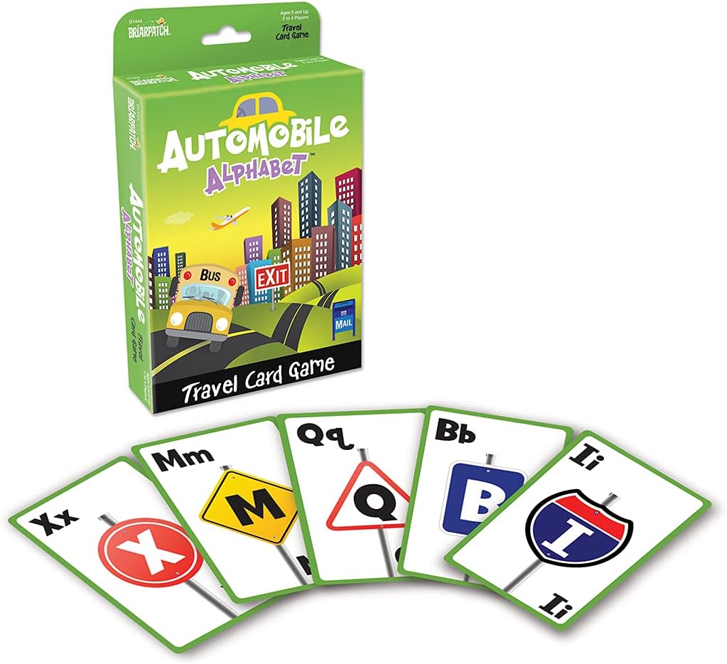 Scholastic Travel Games Default Automobile Alphabet Card Game