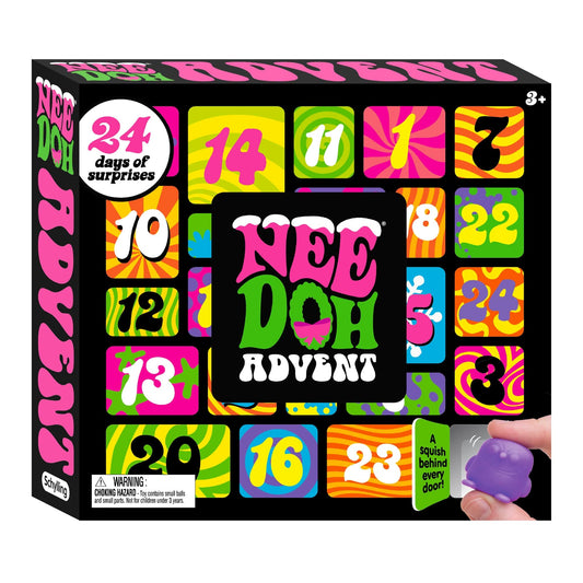 Schylling Advent Calendar NeeDoh - Advent Calendar