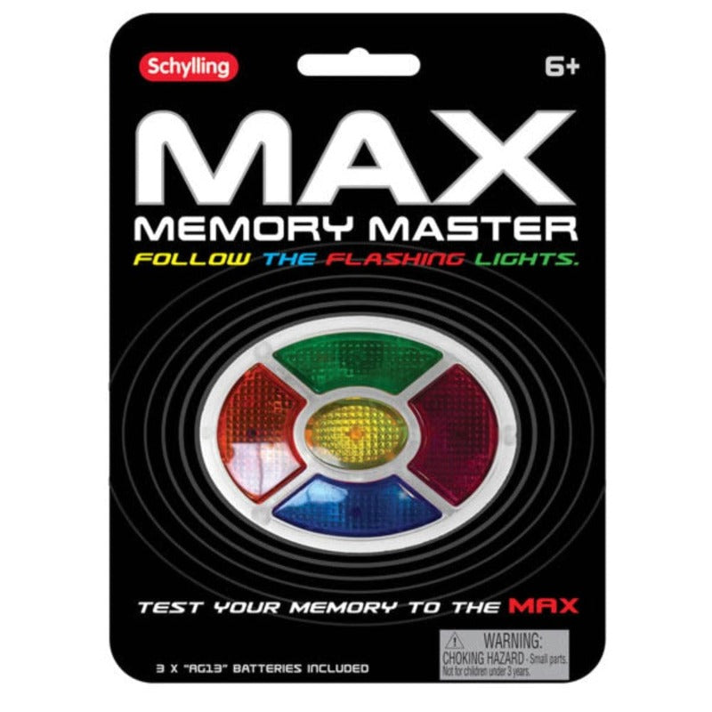 Schylling Brain Teaser Games Max Memory Master Game