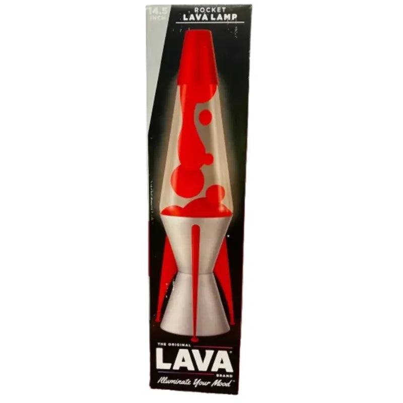 Schylling Decor Rocket Lava Lamp