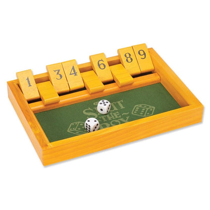 Schylling Dice Games Default Shut The Box Game