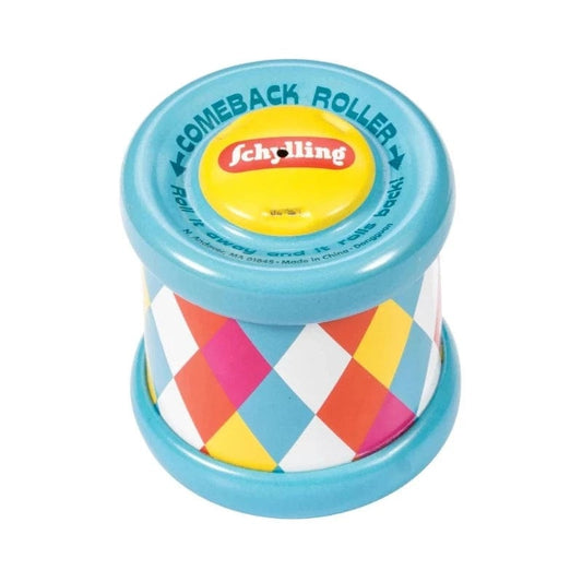 Schylling Educational Play Come Back Roller Wheel (Assorted Styles)