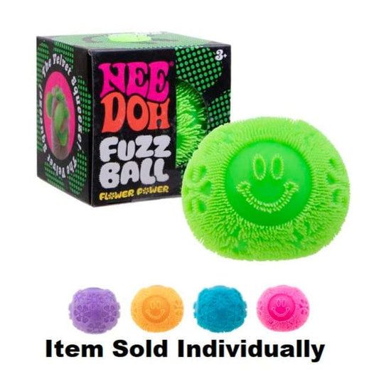 Schylling Fidget Toys Default NeeDoh - Fuzz Ball Flower Power (Assorted Colors)
