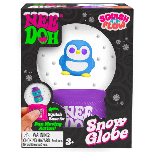 Schylling Fidget Toys Default NeeDoh Squishmas - Squish N' Flow Snow Globe (Assorted Colors)